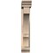 Ekena Millwork Balboa Traditional Smooth Bracket w/ Offset Brace, Douglas Fir, 5 1/2"W x 24"D x 32"H BKT0604X24X32BOA01SDF - alternate 3